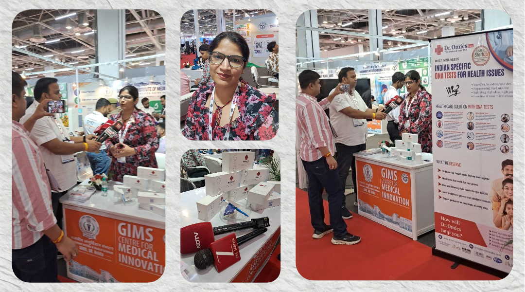 National Media Spotlight: Dr. Omics Labs Showcases Clinical DNA Tests at the International Trade Show, Greater NOIDA