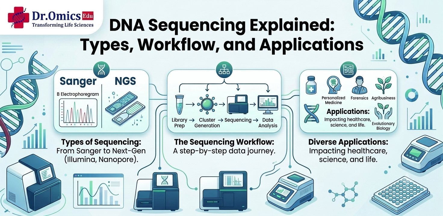 DNA Sequencing Explained: Types, Workflow, and Applications