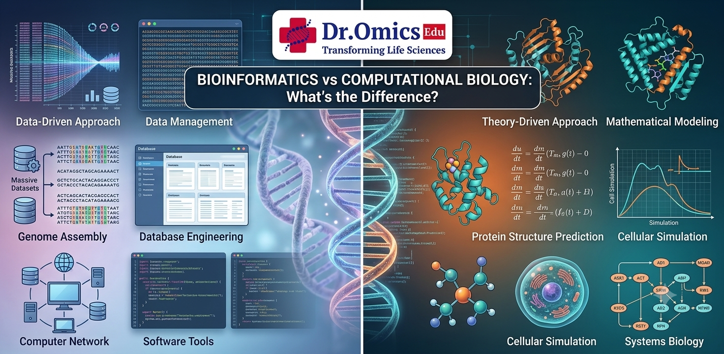 Bioinformatics vs Computational Biology: What’s the Difference?