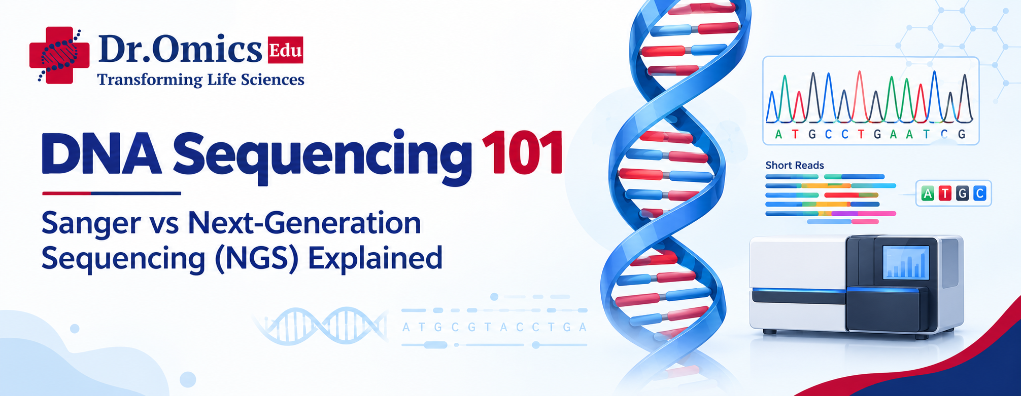 DNA Sequencing 101: Sanger vs Next-Generation Sequencing (NGS) Explained