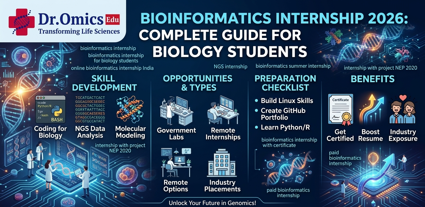 Bioinformatics Internship 2026: Complete Guide for Biology Students