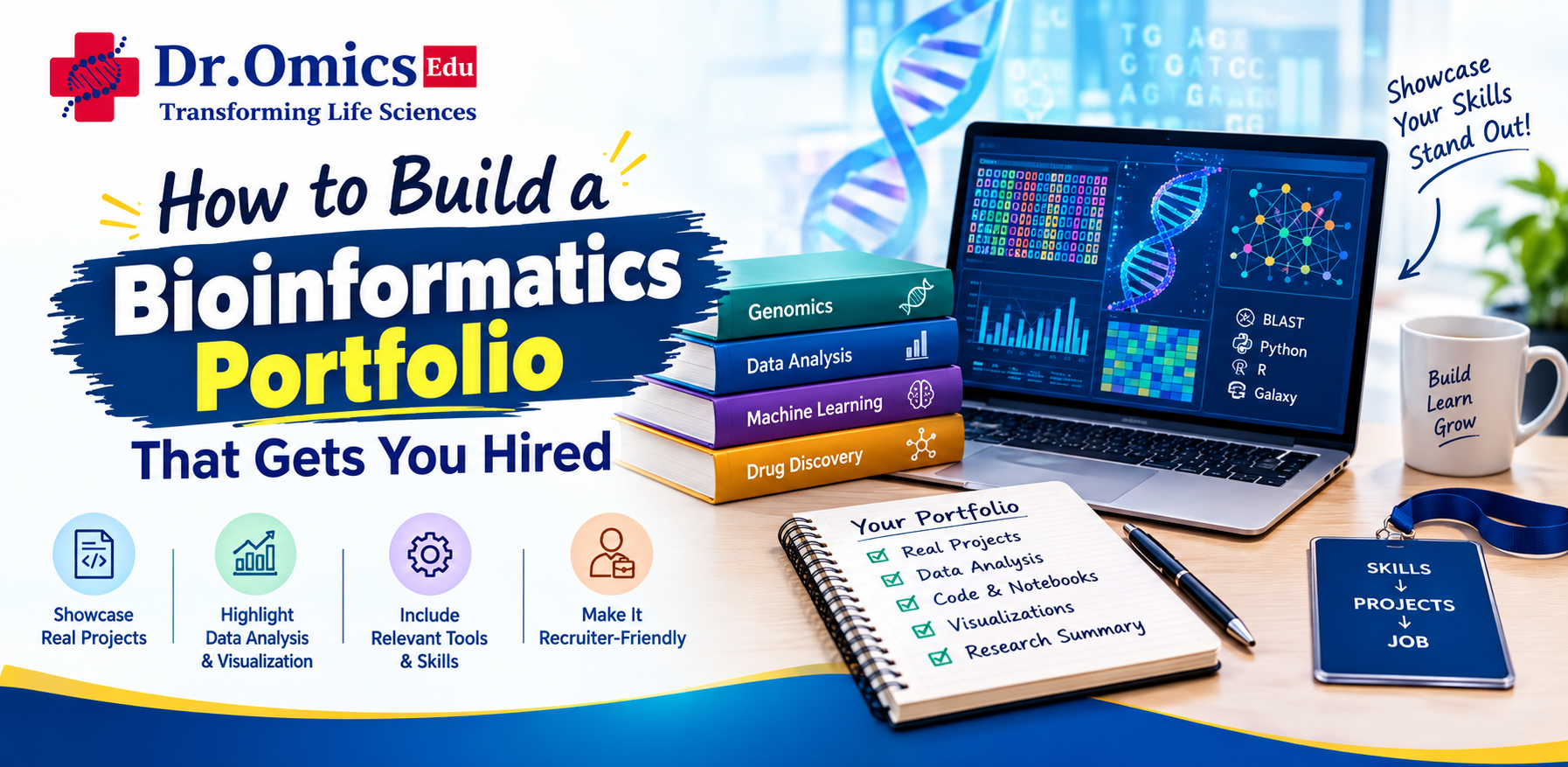 How to Build a Bioinformatics Portfolio That Gets You Hired