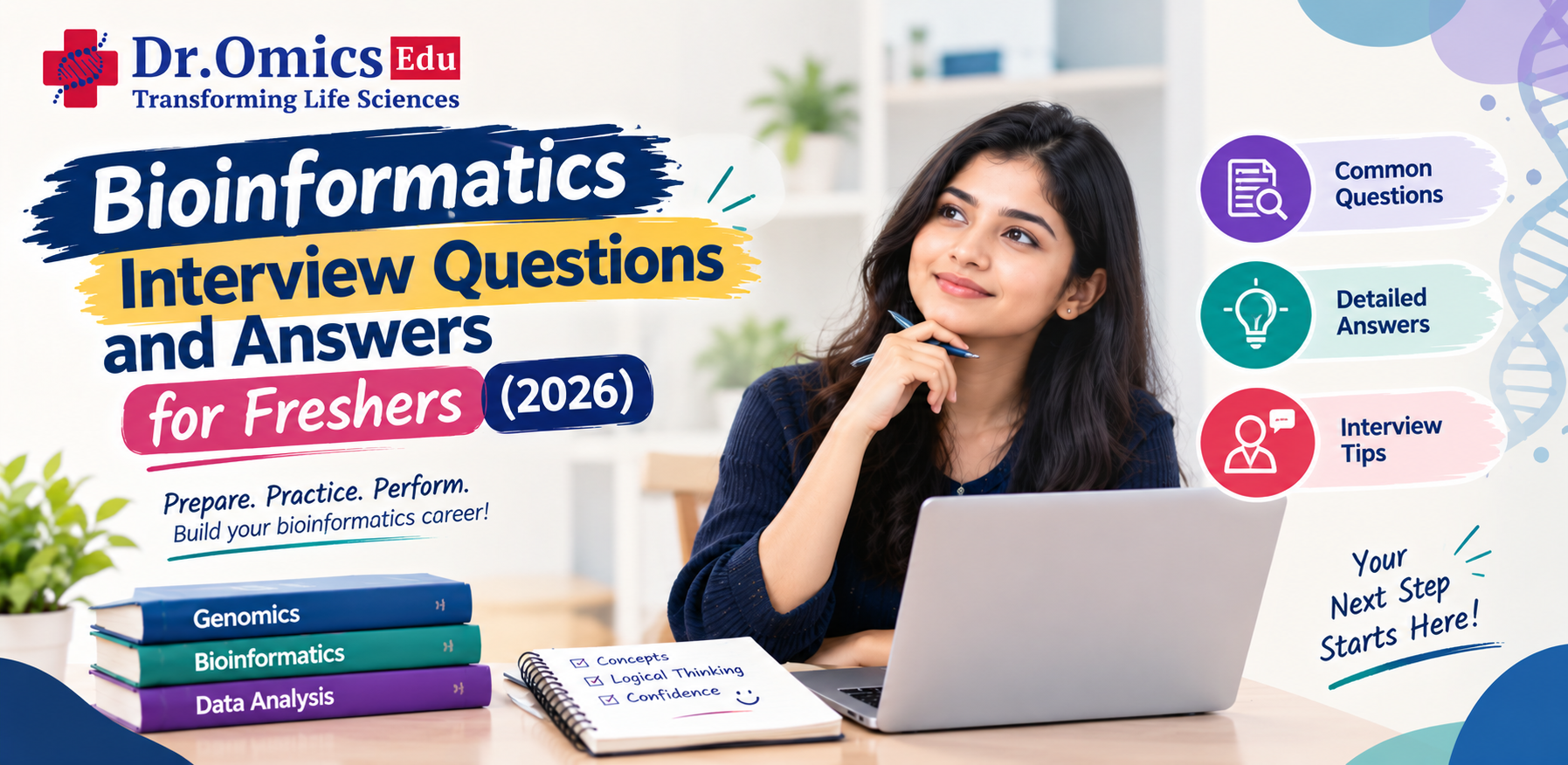 Bioinformatics Interview Questions and Answers for Freshers (2026)