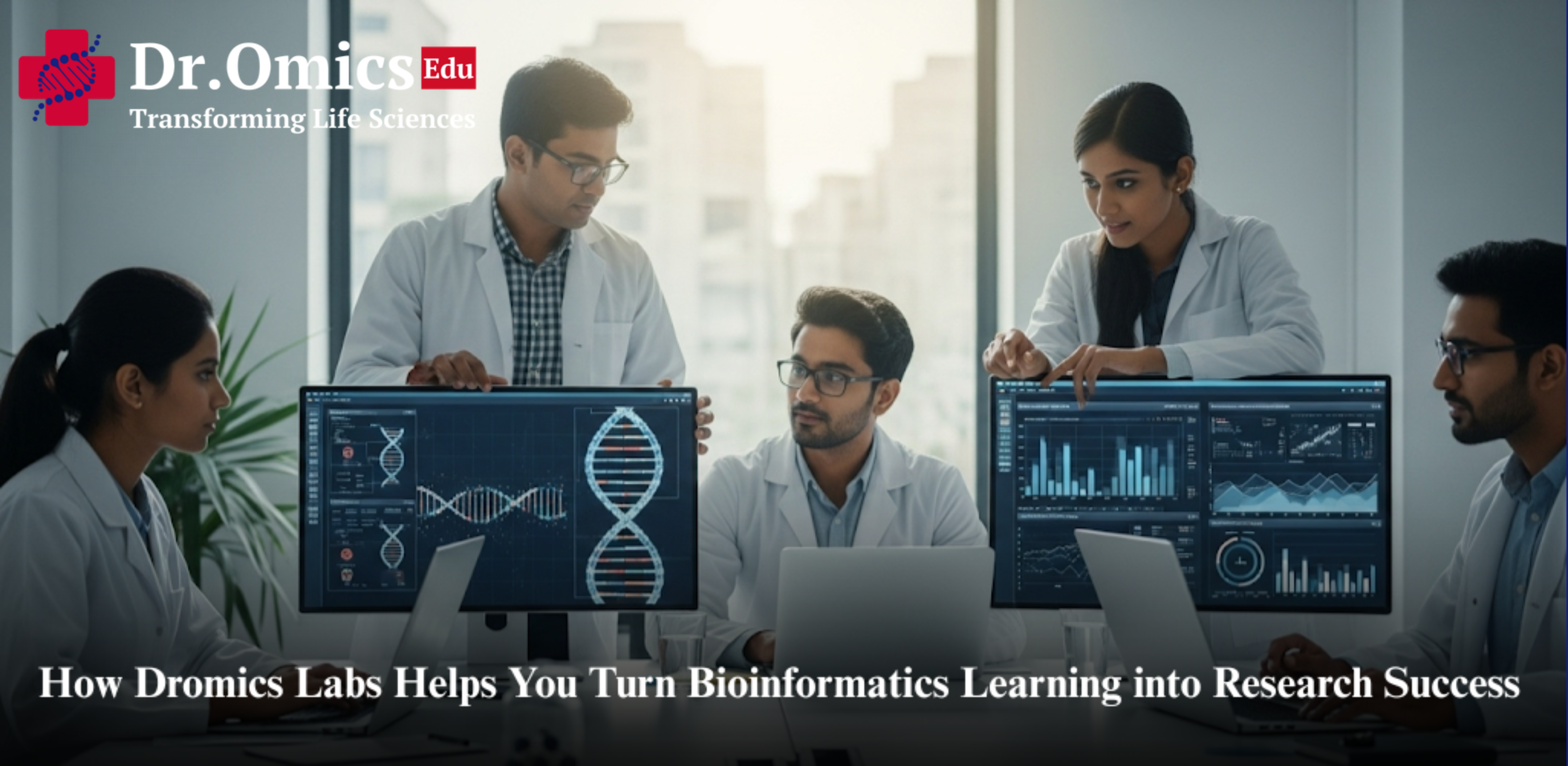 How Dromics Labs Helps You Turn Bioinformatics Learning into Research Success