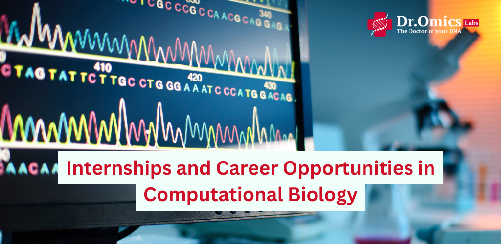 Internships and Career Opportunities in Computational Biology