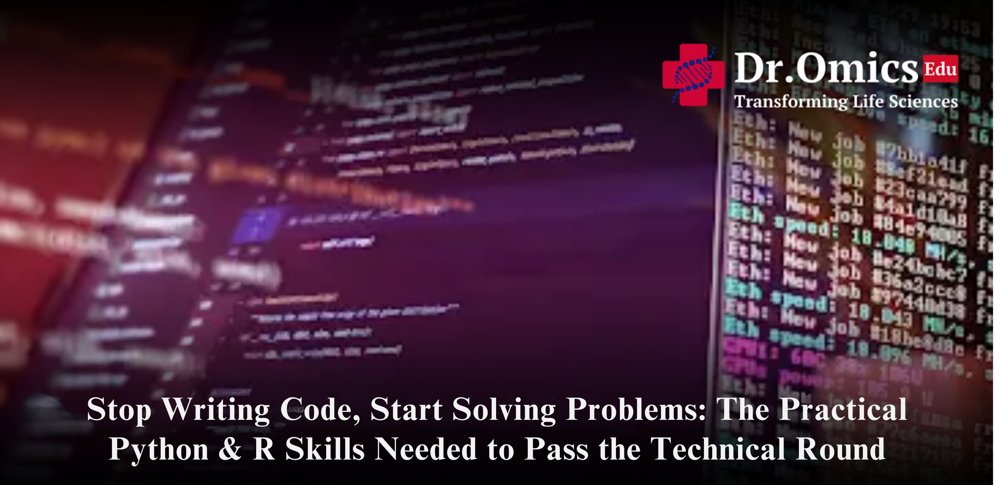 Stop Writing Code, Start Solving Problems: The Practical Python & R Skills Needed to Pass the Technical Round