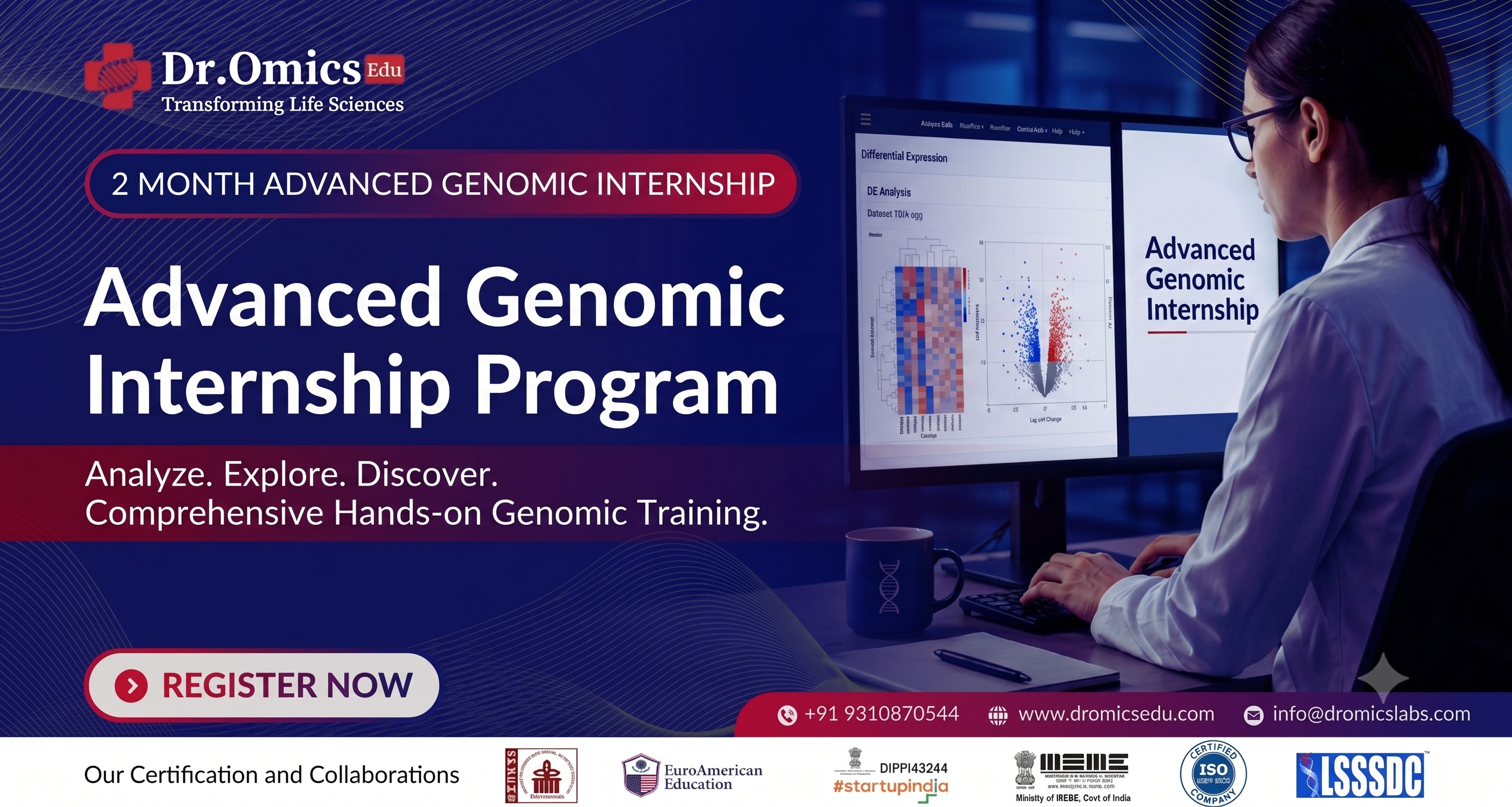 2 Month Advanced Genomic Internship
