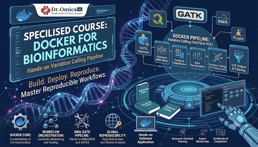 Specialised Course of Docker for Bioinformatics – Hands-on Variation calling pipeline
