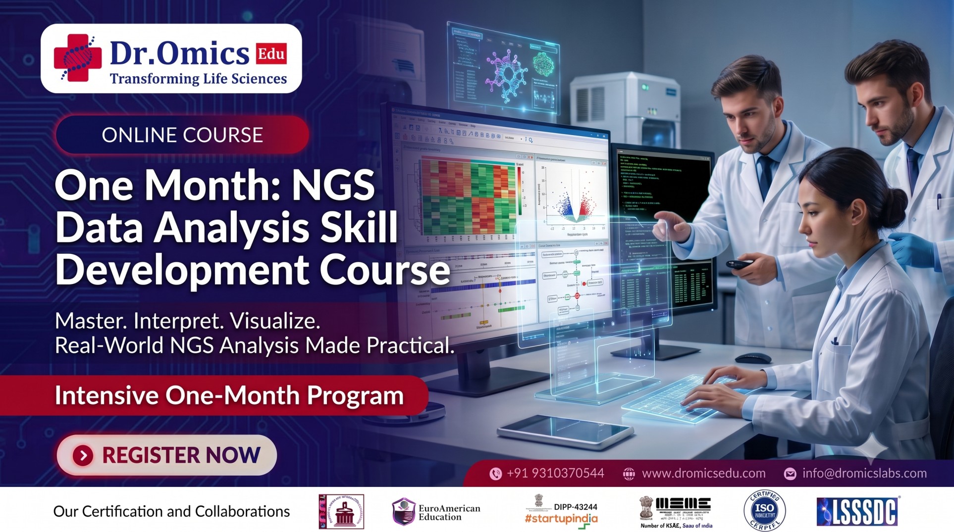 One Month NGS Data Analysis Skill Development Course